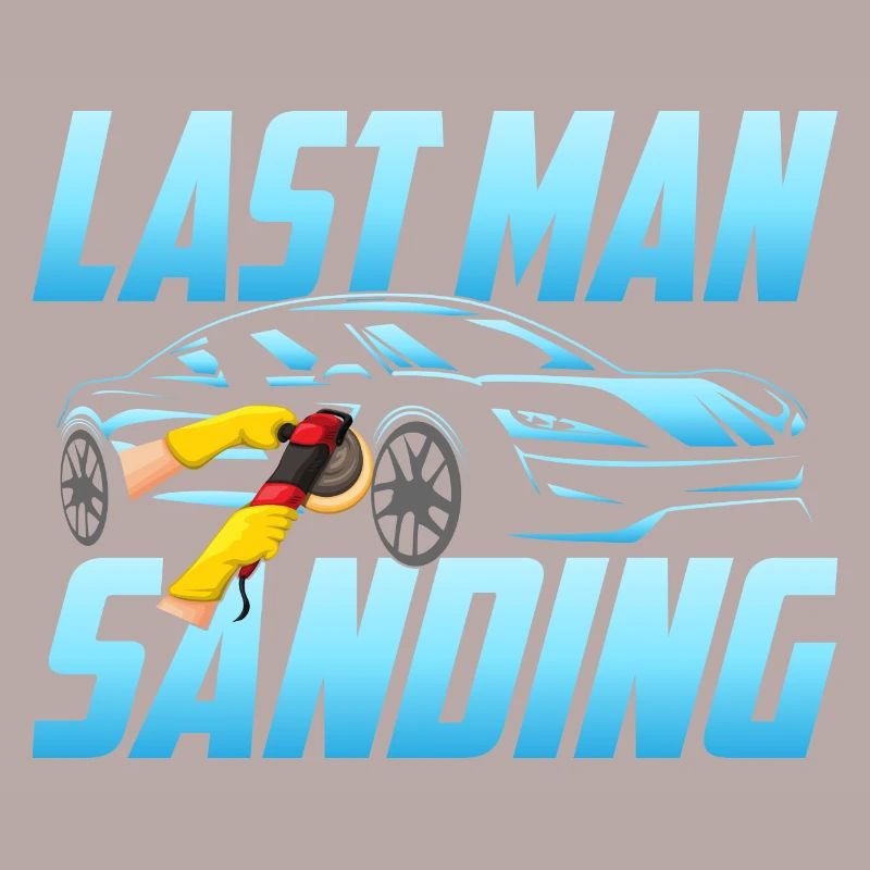 Last Man Sanding Auto Body Painter Technician