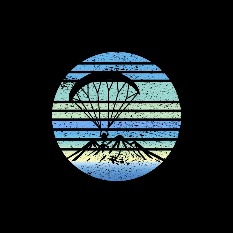 Paramotoring Retro Design