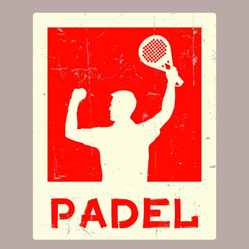 Freizeit Training Spieler Spruch Schläger Padel