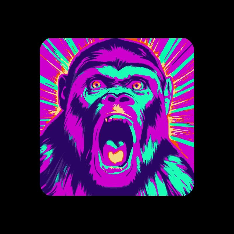 Explore the Abstract Monkey World