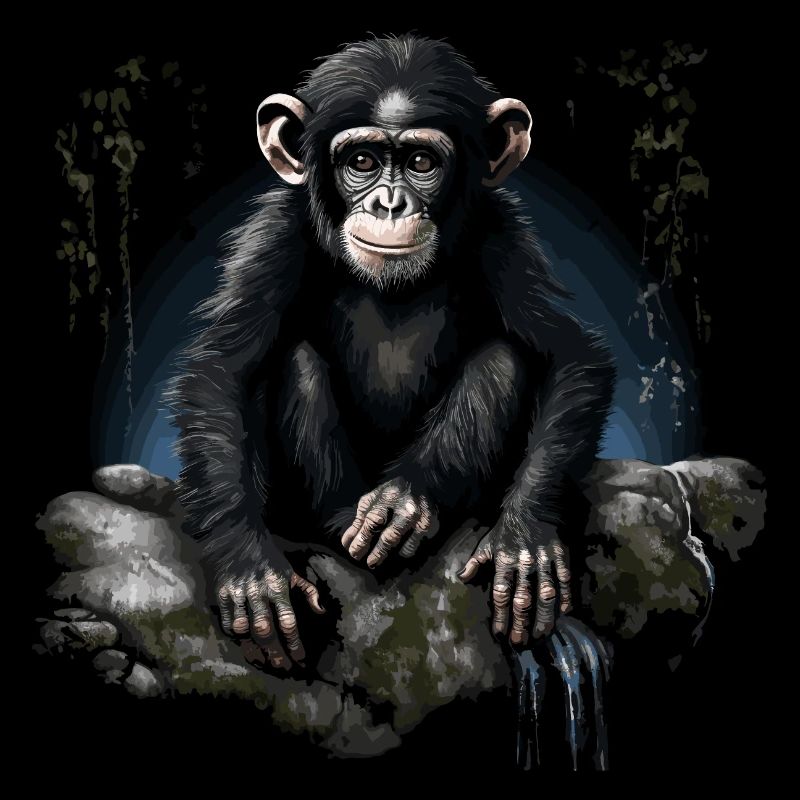 Chimpanzee Monkey Animal