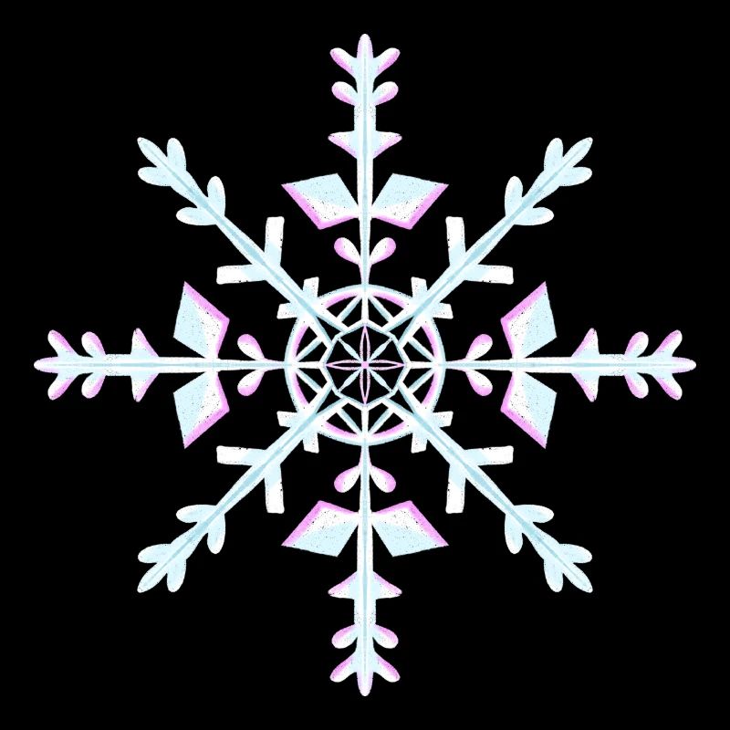 Cristal de glace / Flocon de neige