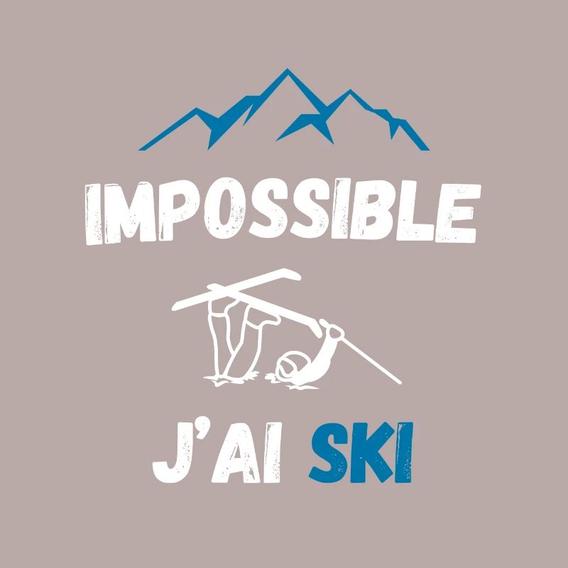 Impossible j'ai ski