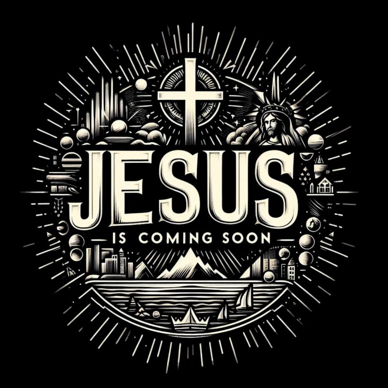 Jesus kommt bald Strahlenkranz