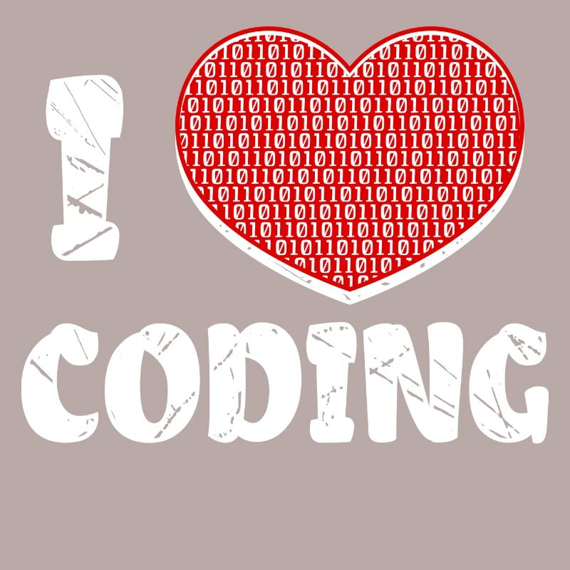 Developer Heart Coding Statement Programmer