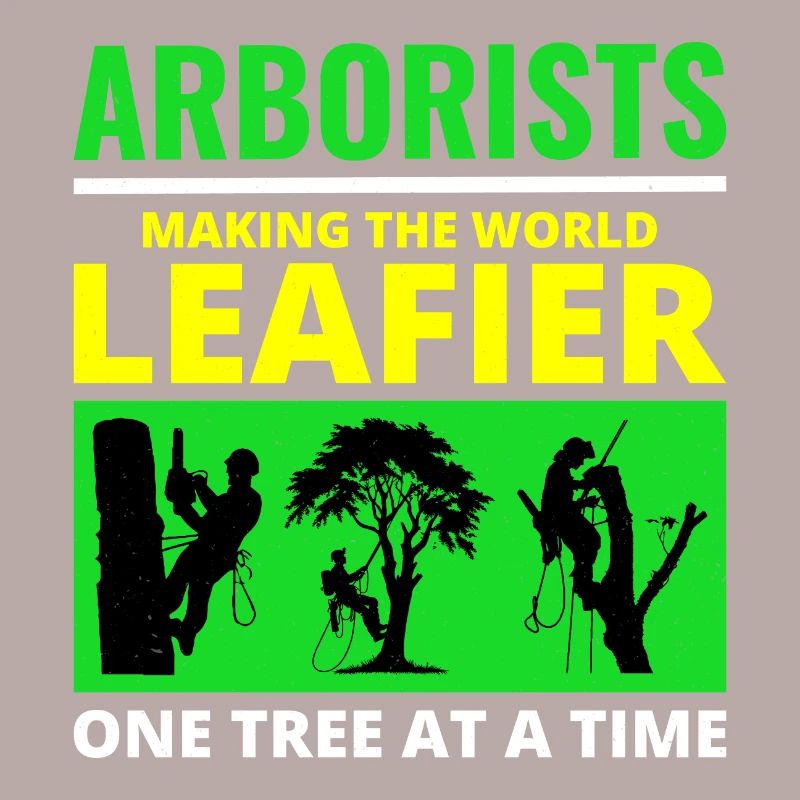 Baumpfleger Baumchirurg Kletterer Klettertrimmer