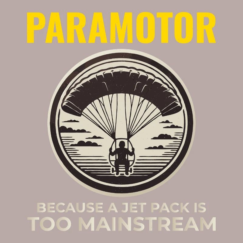 Pilote de paramoteur Paramoteur Parapente motorisé