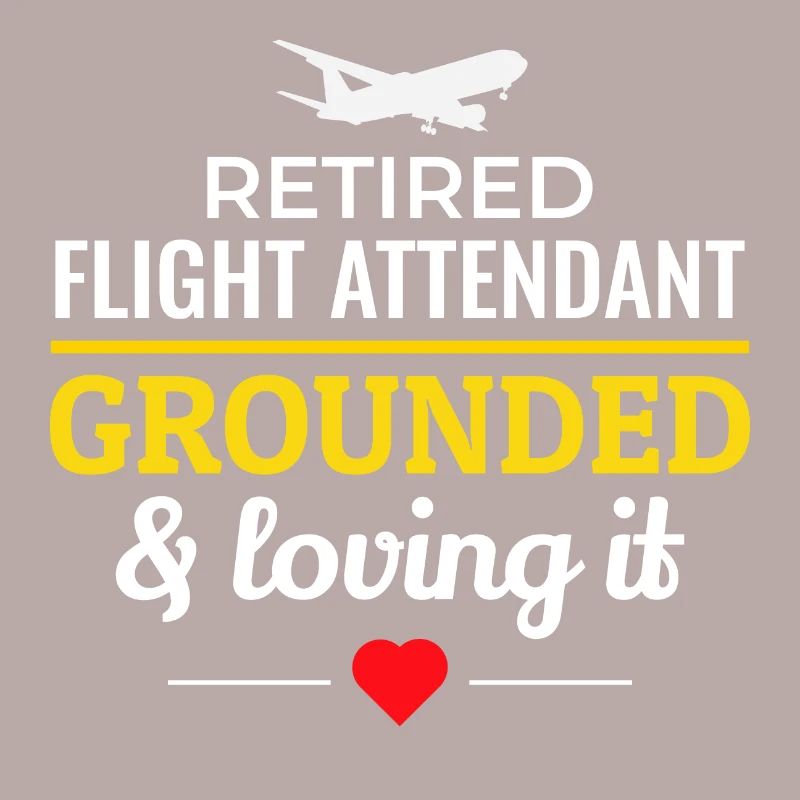 Retired Flight Attendant Aviation Cabin Crew