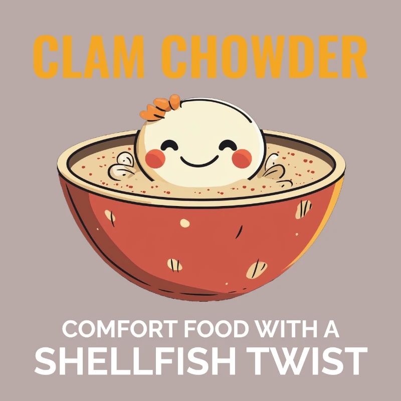 Clam Chowder Shellfish Hilarious Seafood Soup