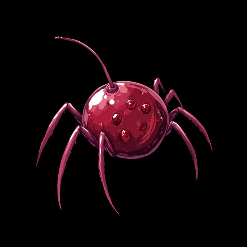 Kirschspinne Kirsche Spinne