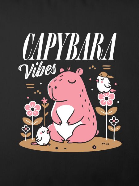 Entspannte Capybara-Vibes