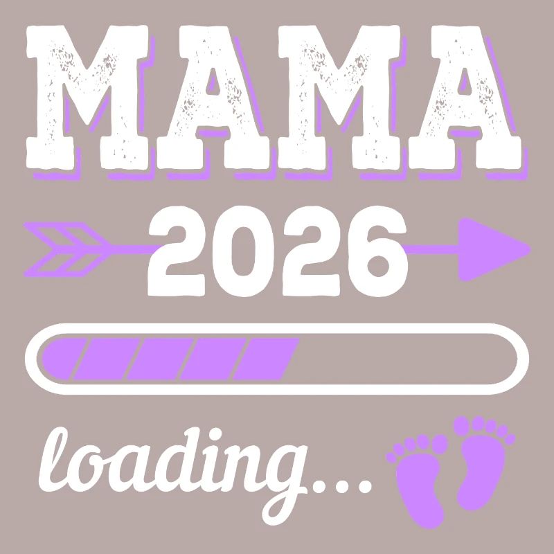 Maman 2026 Loading Idée cadeau de grossesse