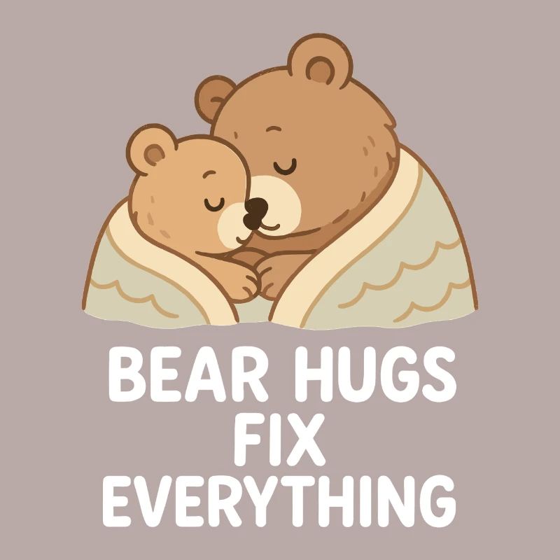Two Bears Hug – Bear Hugs Fix Everything