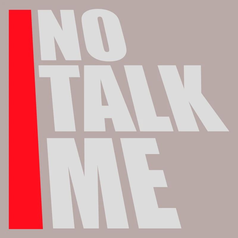 Pas de discours introverti antisocial drôle