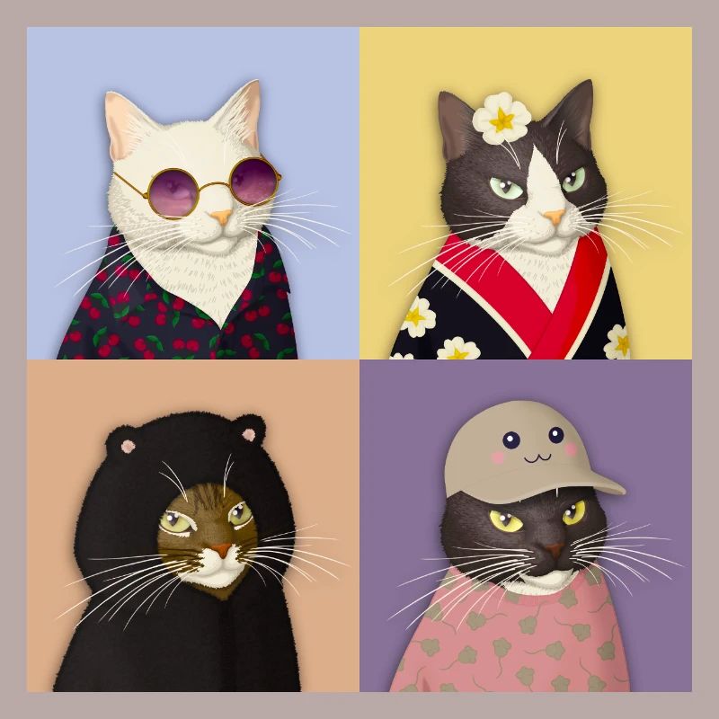 Cat Couture Quartet