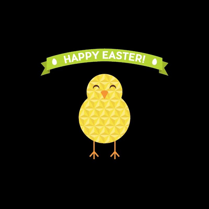 Happy Easter Kücken Oster Geschenk Idee Shirt
