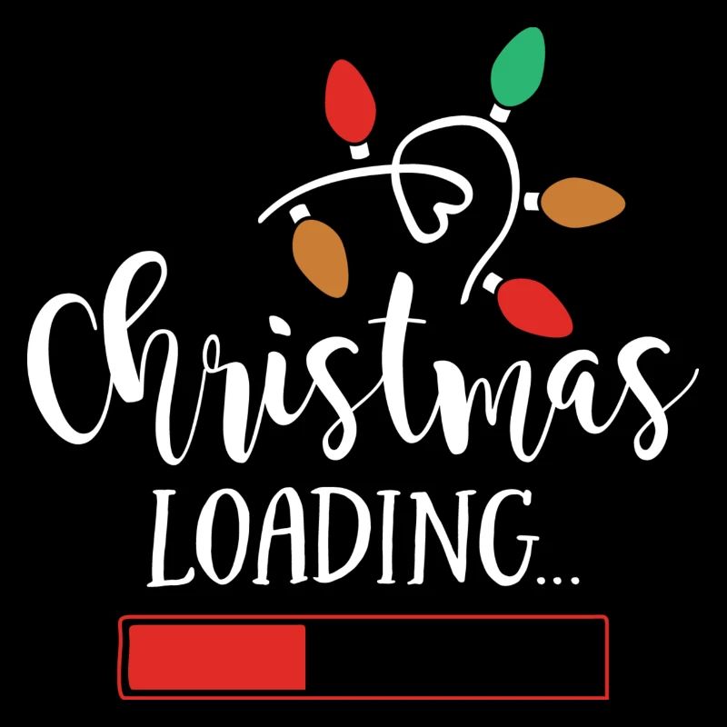 Christmas Loading Holiday Xmas Gift.