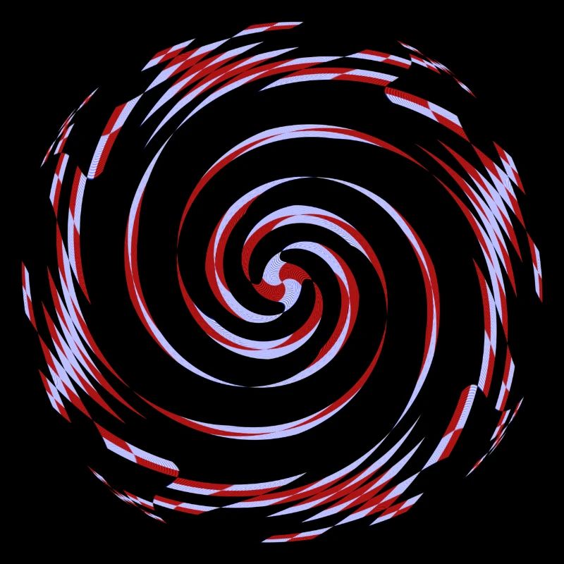 centrifugal pattern, gyro pattern