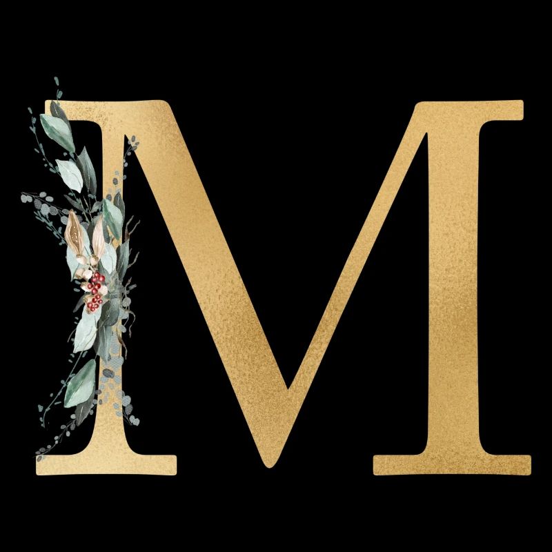 Customizable Monogram M