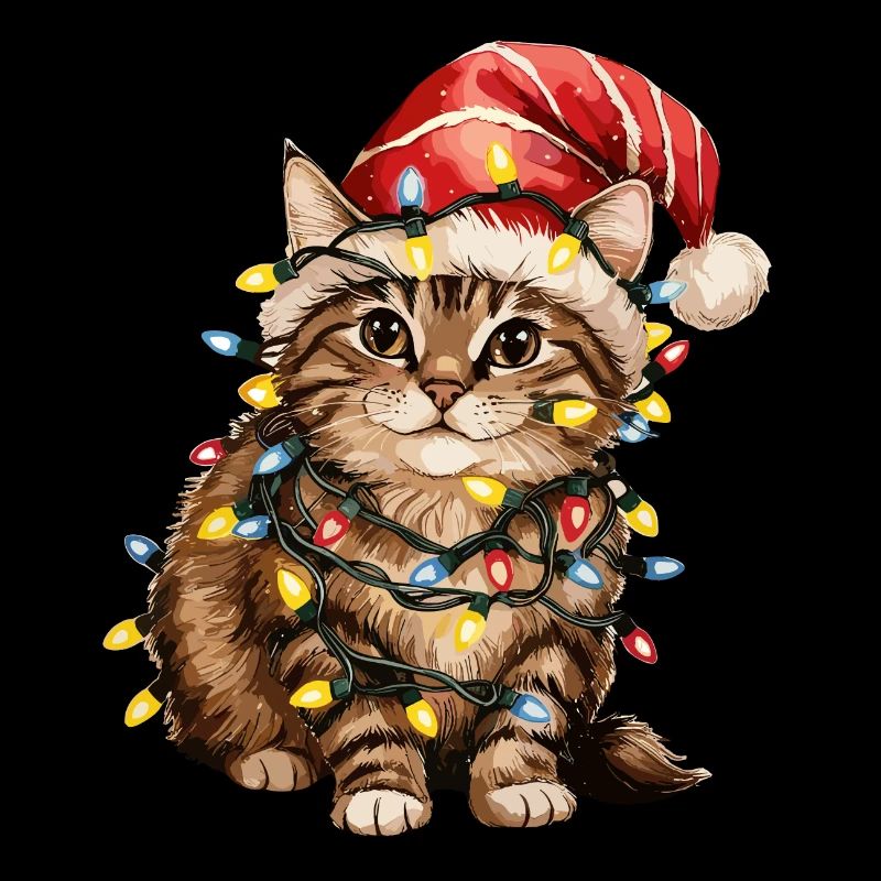 Chat de Noël