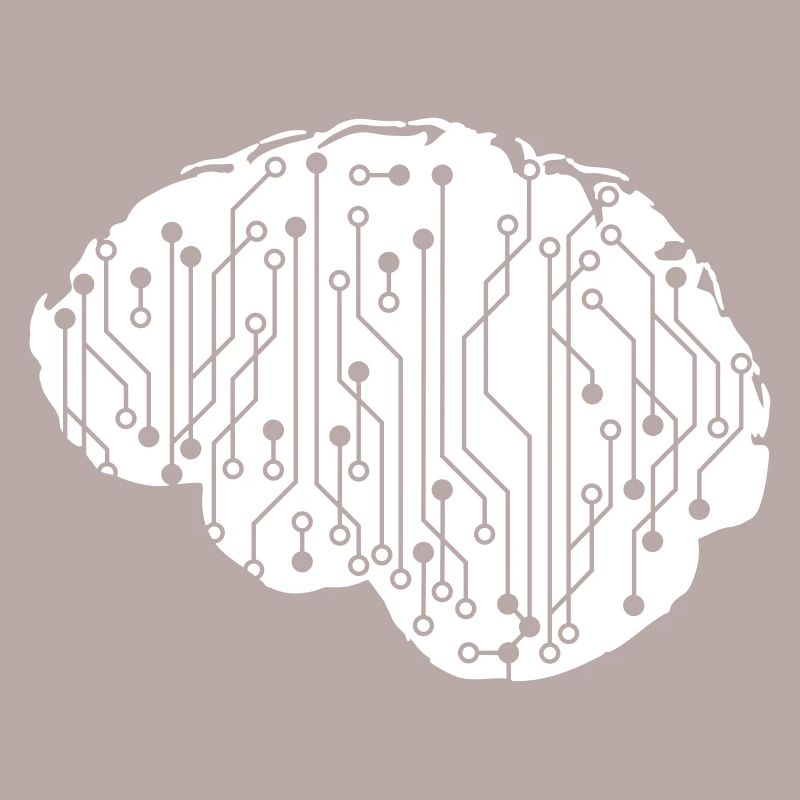 Electrical Brain CPU Data Circuit Computer