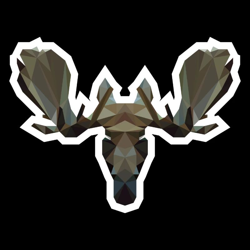 Low Poly Moosehead