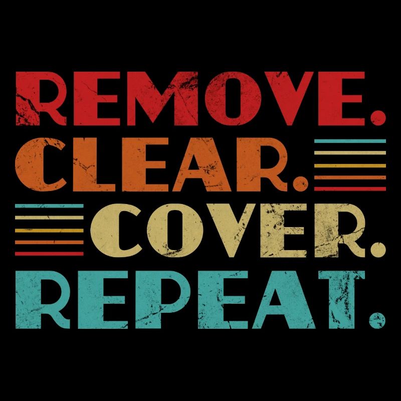 remove clear cover repeat Design for a carpet