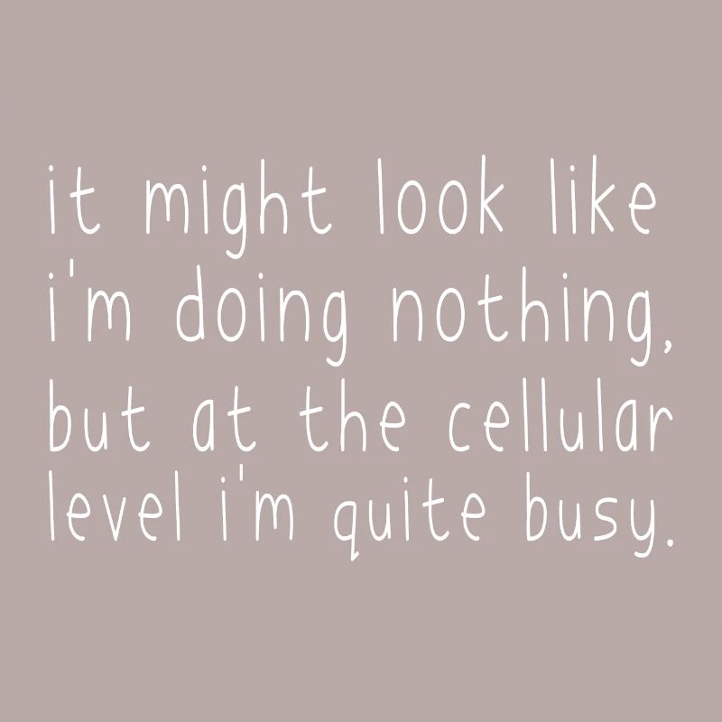 It Might Look That I'm Doing Nothing