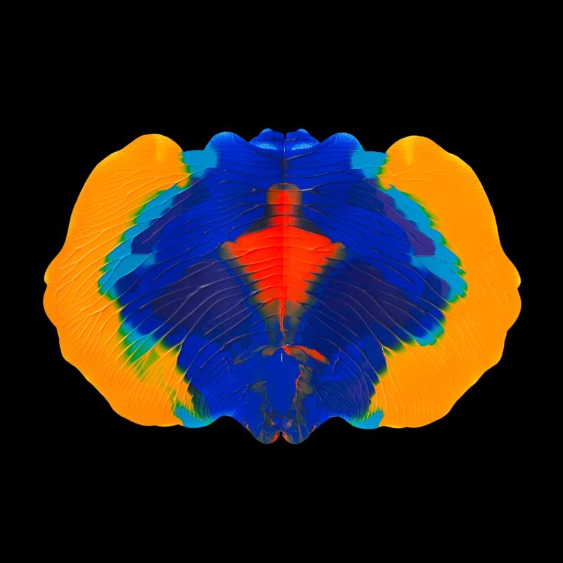 Inkblot Rorschach esprit créativité