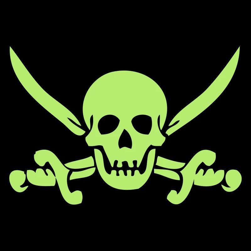 Skull Saebel Sword Pirate Skull Pirate