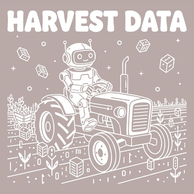 Harvest Data robot on tractor
