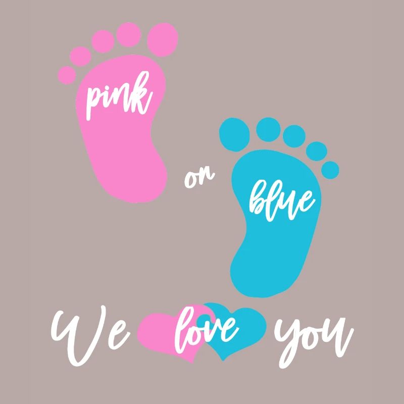 Pink or Blue Mädchen oder Junge