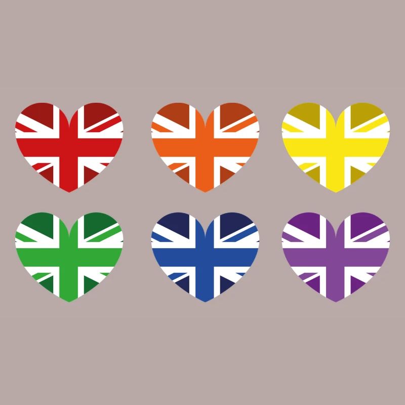 DRAPEAU ARC-EN-CIEL DU ROYAUME-UNI