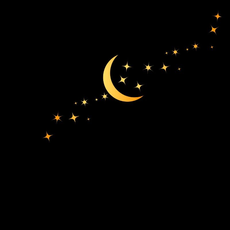 lune et étoile