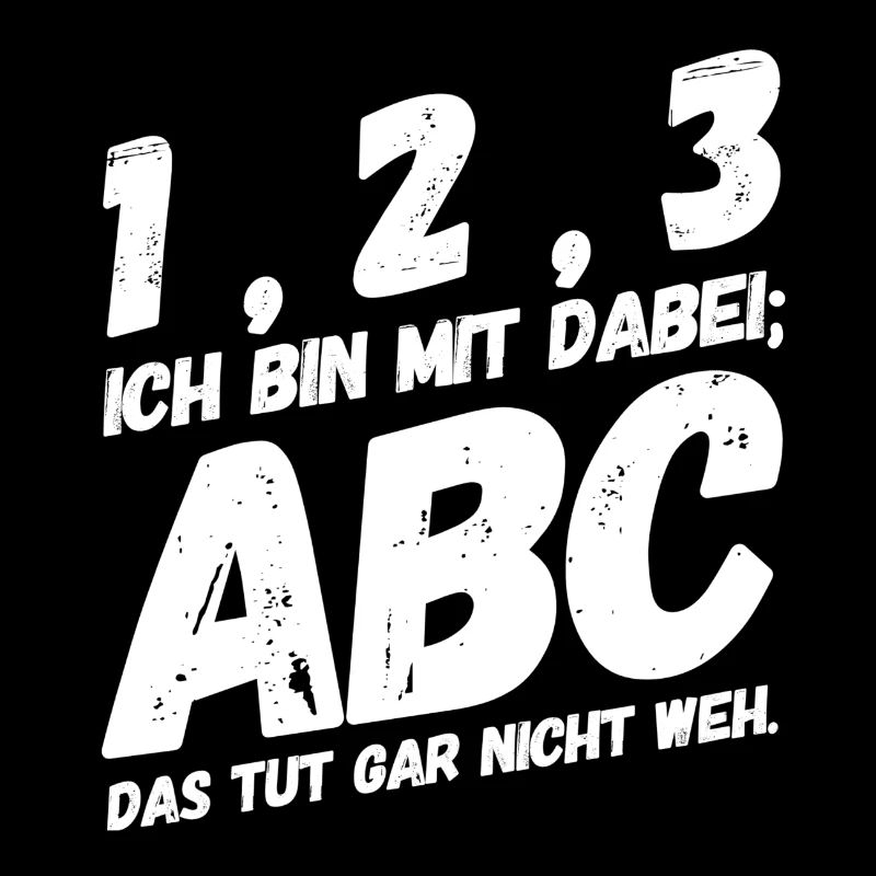Einschulung Schulanfang Schulbeginn ABC