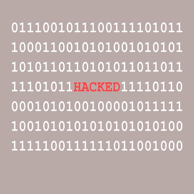 Binärcode Hacker