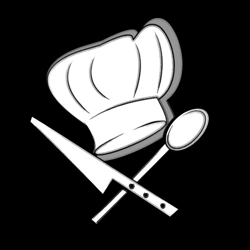 Cuisinier bonnet de cuisine cadeau cuiller