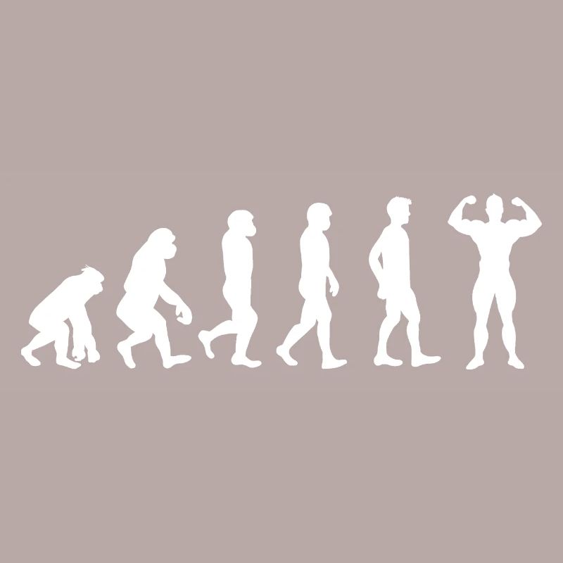 Evolution Bodybuilder weiß