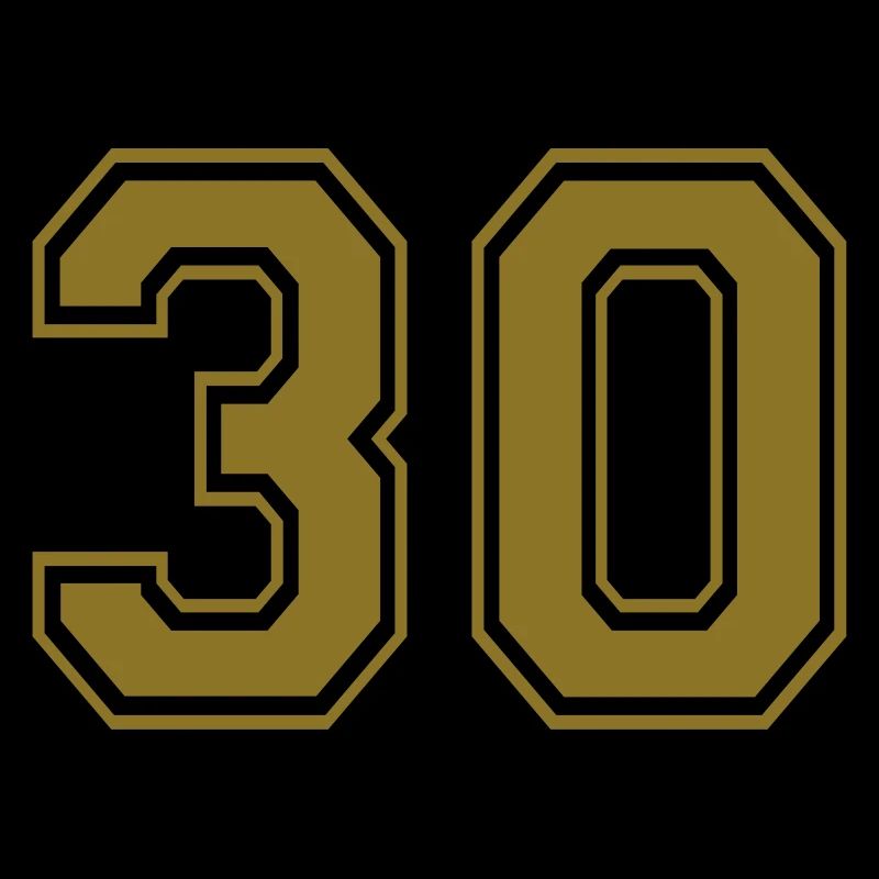 30 - Nummer