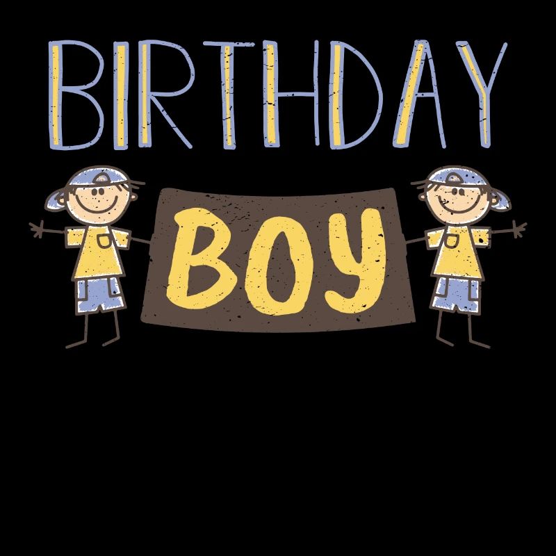 Conception de garçon anniversaire