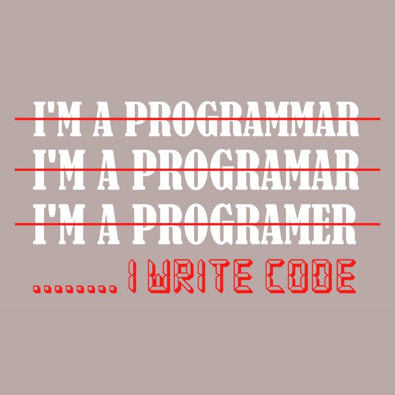 I'm A Programmar ........ I Write Code Software Co