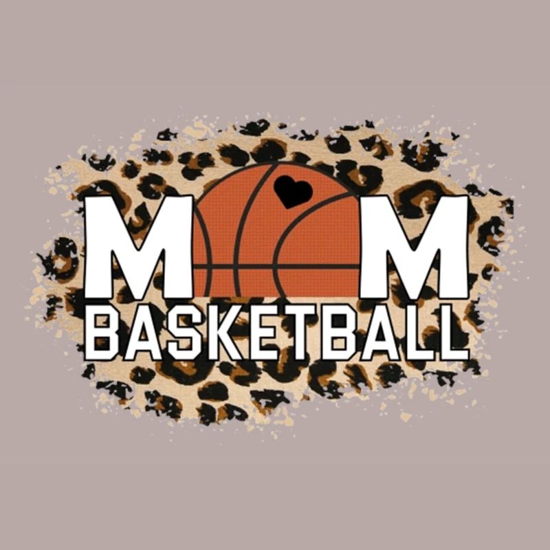 Basketball-Mutter-Leopard-Muttertag