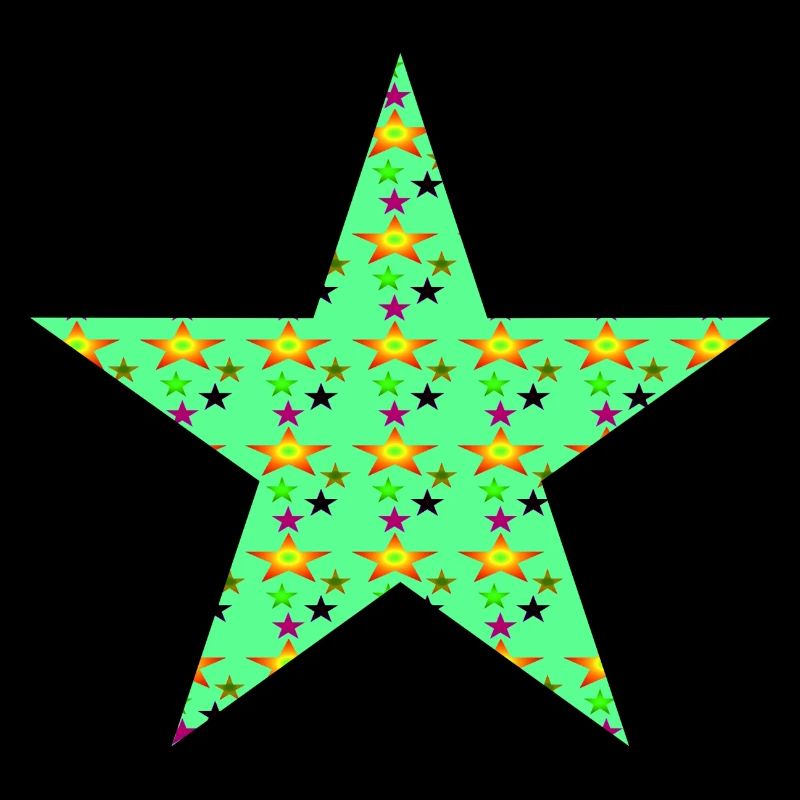Étoile avec étoiles