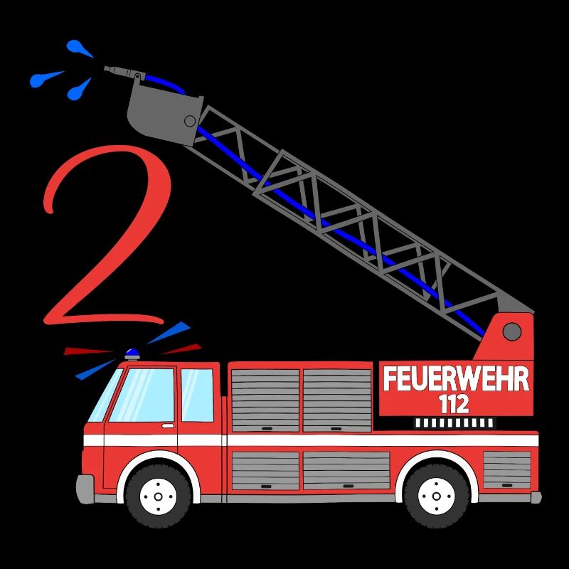 Camion de pompiers 2e anniversaire
