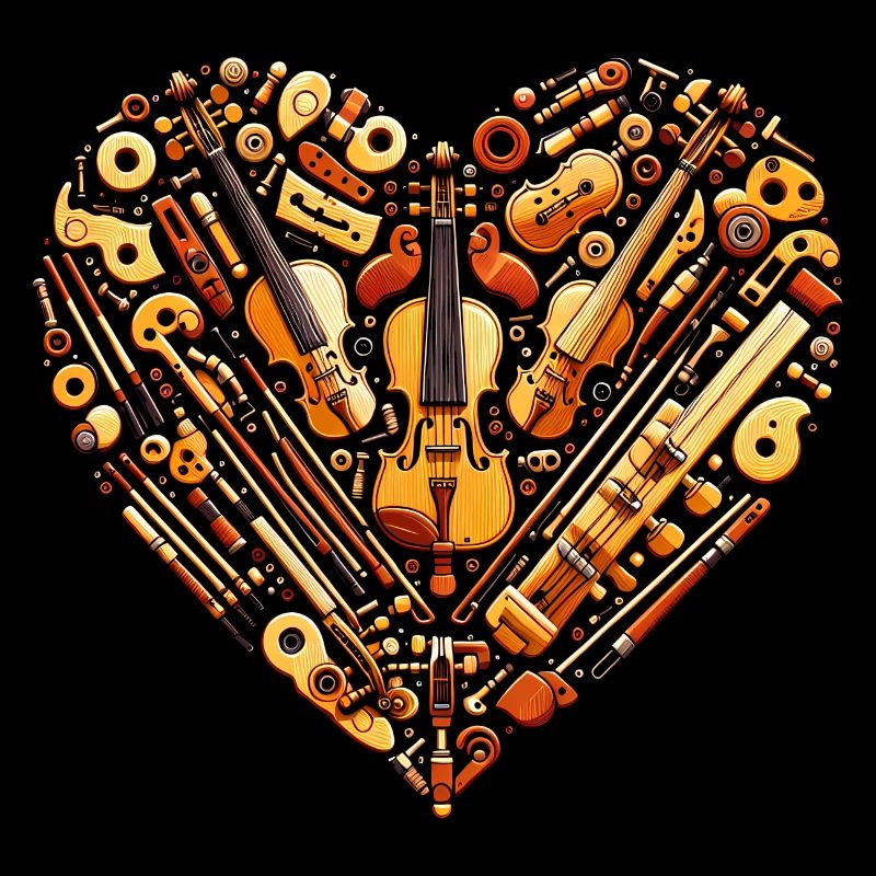 Cœur de violon