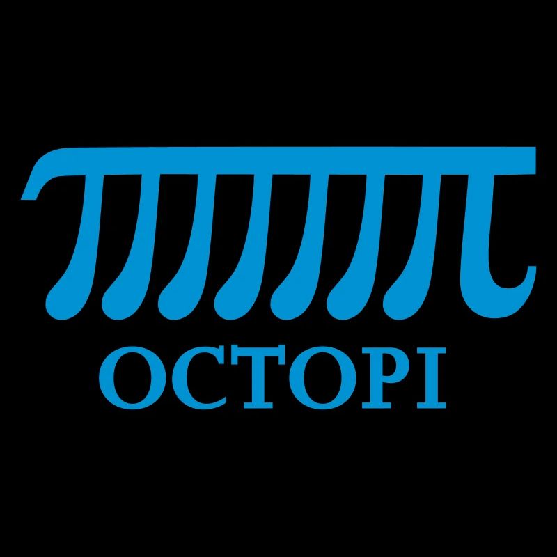 Math Pi Octopi Joke Nerdy Geek Mathematics Science