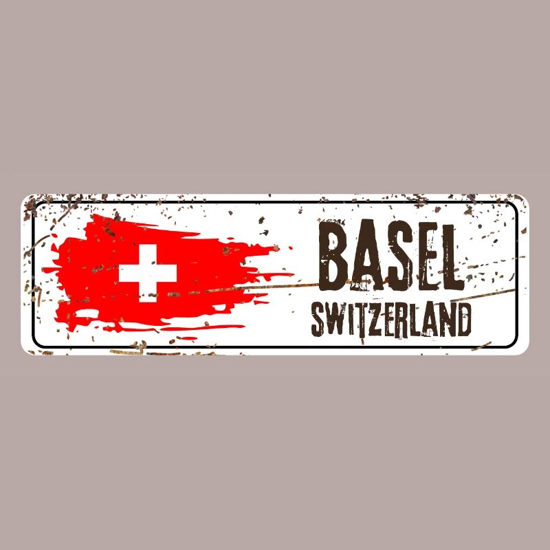 Bâle, Suisse, Drapeau