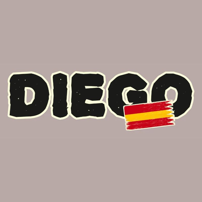 Diego spanische Flagge Spanien
