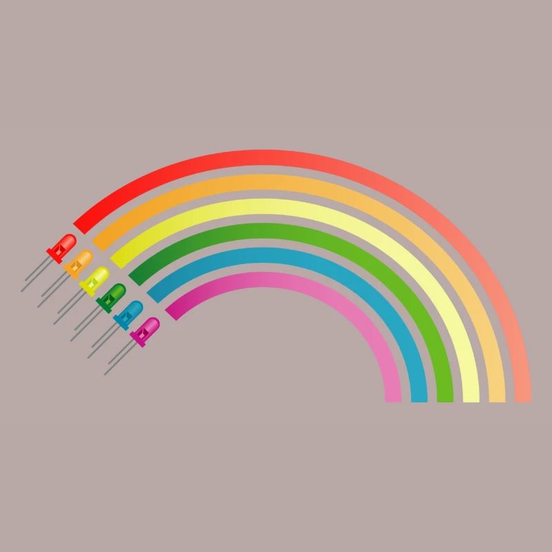 Regenbogen LED