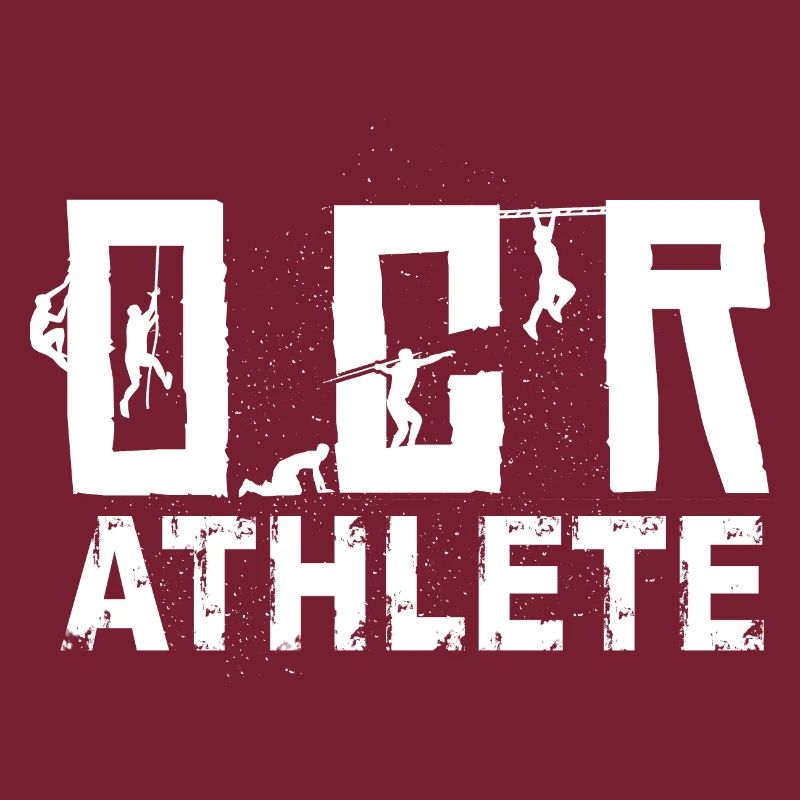 Course d'obstacles d'athlète OCR